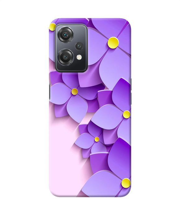 Violet flower craft OnePlus Nord CE 2 Lite 5G Back Cover