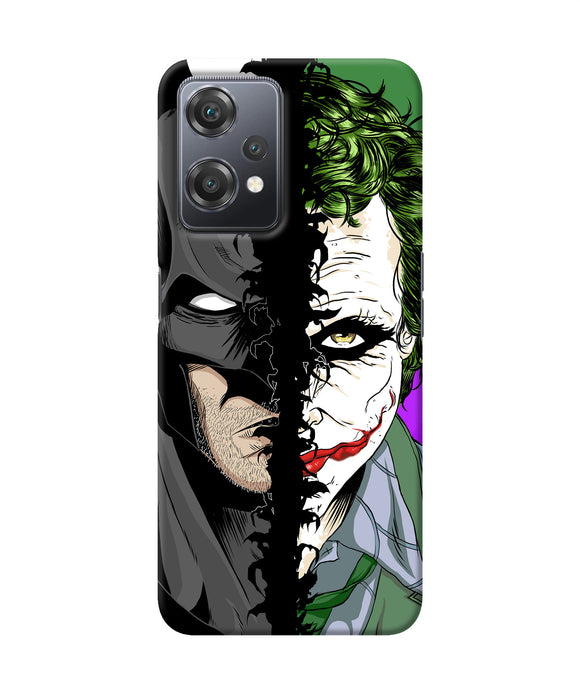 Batman vs joker half face OnePlus Nord CE 2 Lite 5G Back Cover