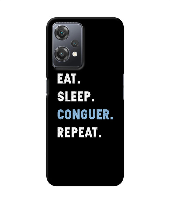 Eat sleep quote OnePlus Nord CE 2 Lite 5G Back Cover