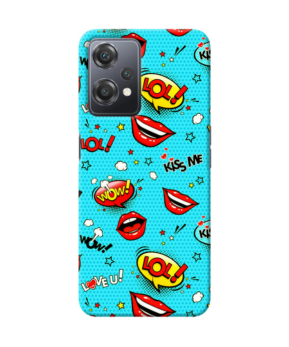 Lol lips print OnePlus Nord CE 2 Lite 5G Back Cover