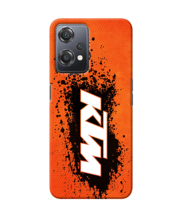 KTM black spray OnePlus Nord CE 2 Lite 5G Back Cover