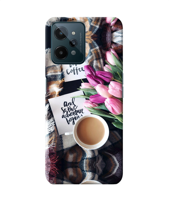 Love Coffee Quotes Realme C31 Back Cover
