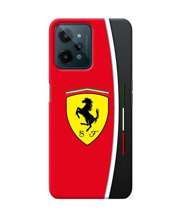 Ferrari Abstract Realme C31 Real 4D Back Cover
