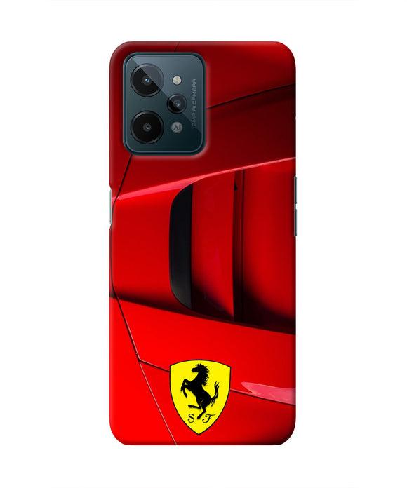 Ferrari Car Realme C31 Real 4D Back Cover
