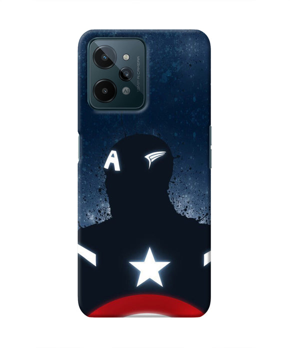 Captain america Shield Realme C31 Real 4D Back Cover