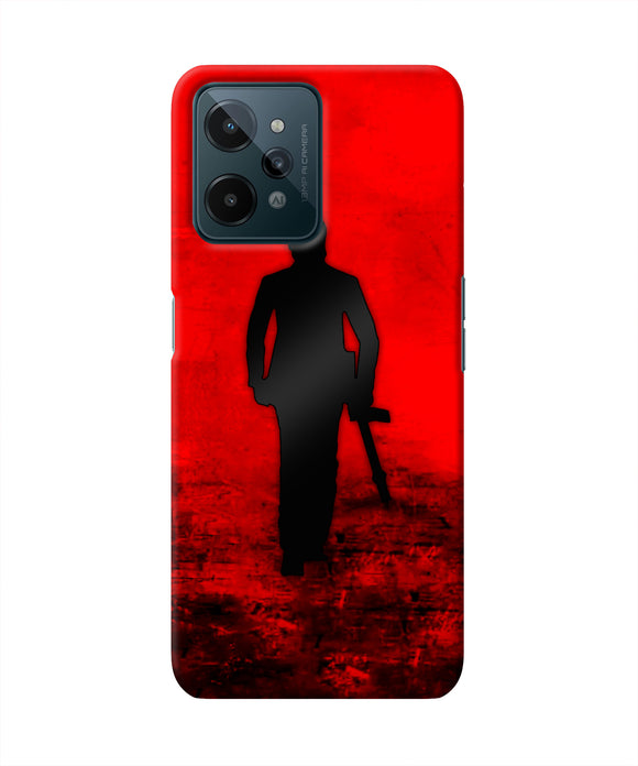 Rocky Bhai with Gun Realme C31 Real 4D Back Cover