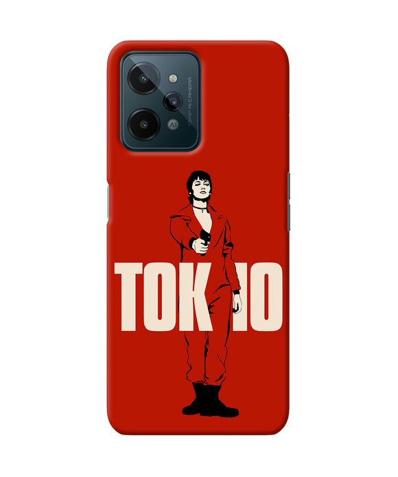 Money Heist Tokyo With Gun Realme C31 Back Cover