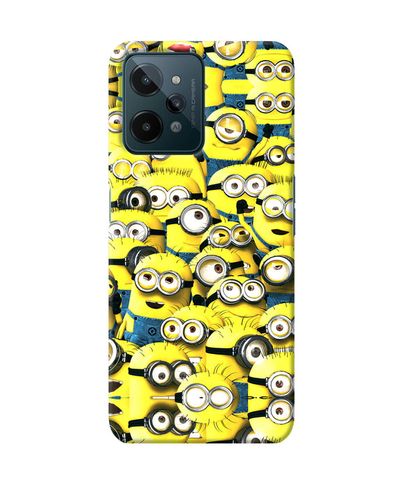 Minions mini crowd Realme C31 Back Cover