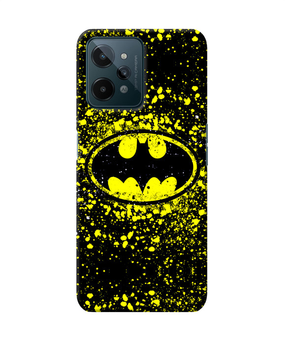 Batman last knight print yellow Realme C31 Back Cover