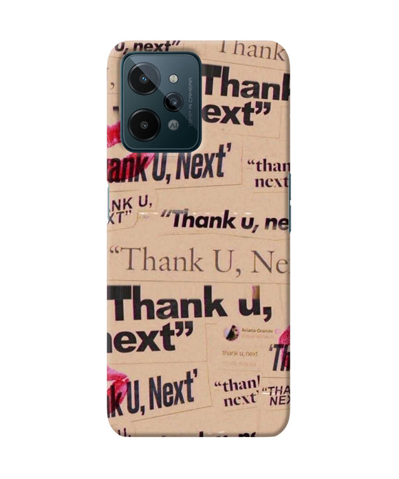 Thank you next Realme C31 Back Cover
