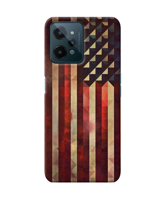 Vintage US flag Realme C31 Back Cover