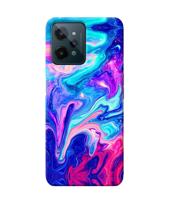 Abstract colorful water Realme C31 Back Cover