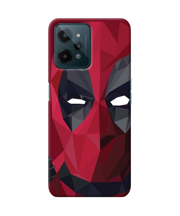Abstract deadpool mask Realme C31 Back Cover