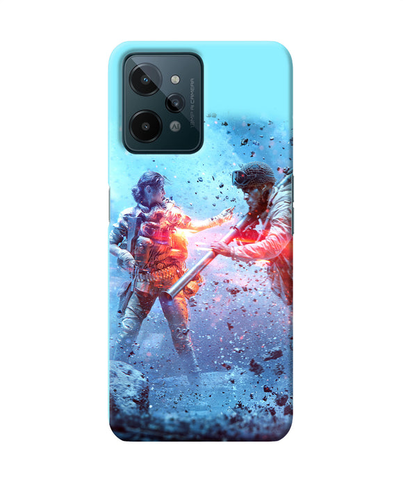 Pubg water fight Realme C31 Back Cover