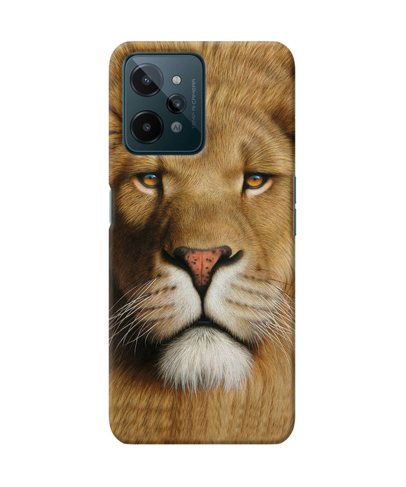 Nature lion poster Realme C31 Back Cover
