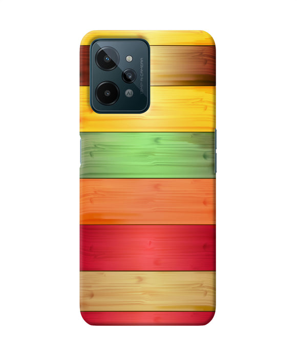 Wooden colors Realme C31 Back Cover