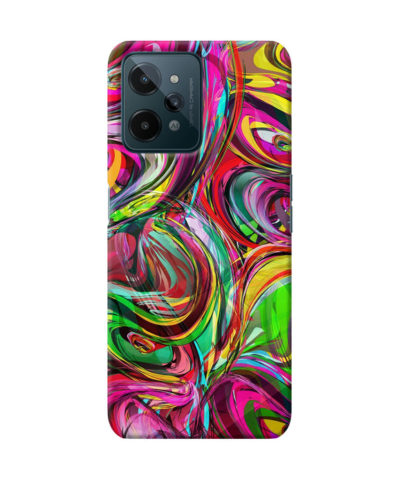 Abstract colorful ink Realme C31 Back Cover