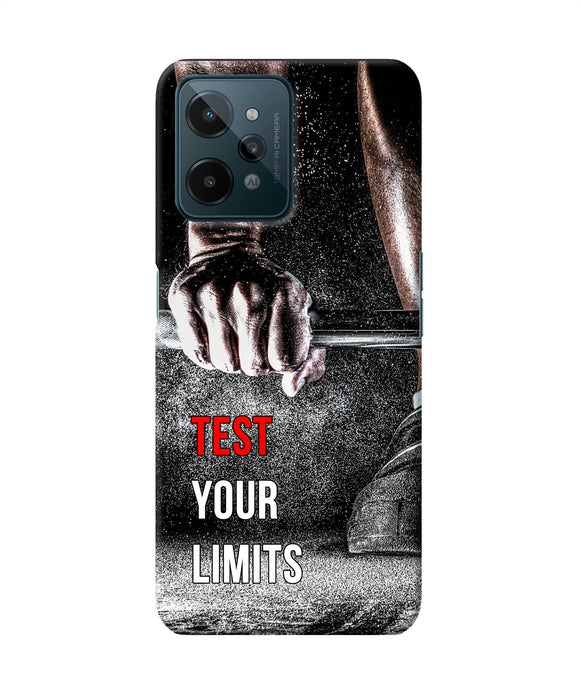 Test your limit quote Realme C31 Back Cover