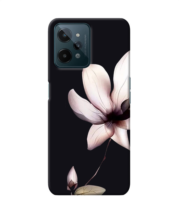 Flower white Realme C31 Back Cover
