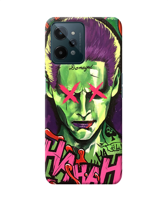 Damaged joker anim Realme C31 Back Cover