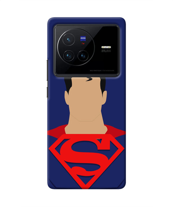 Superman Cape Vivo X80 Real 4D Back Cover