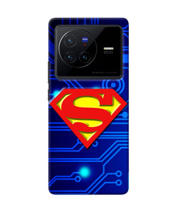 Superman Abstract Vivo X80 Real 4D Back Cover