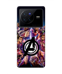 Avengers Superheroes Vivo X80 Real 4D Back Cover