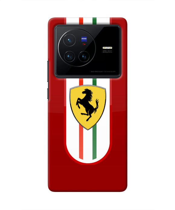 Ferrari Art Vivo X80 Real 4D Back Cover