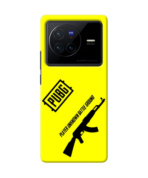 PUBG AKM Gun Vivo X80 Real 4D Back Cover