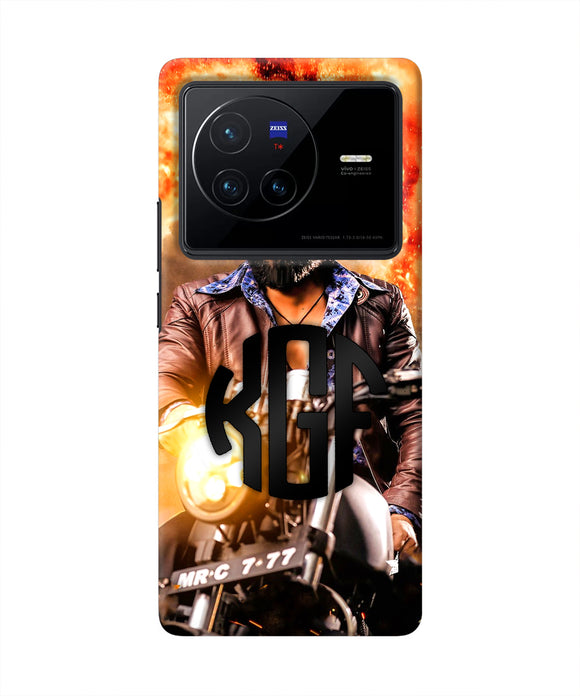 Rocky Bhai on Bike Vivo X80 Real 4D Back Cover