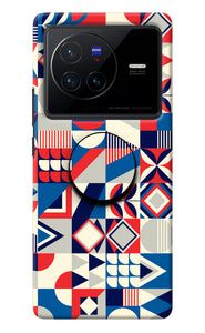 Colorful Pattern Vivo X80 Pop Case