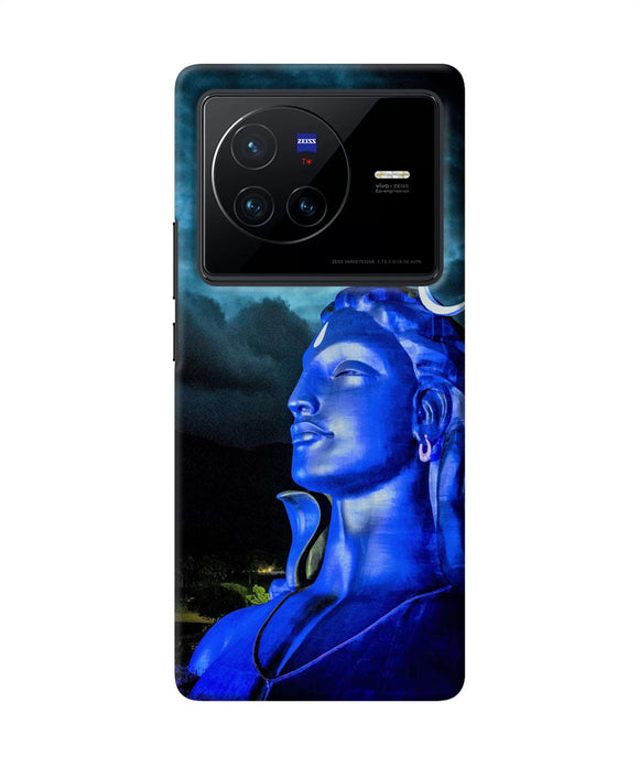 Adiyogi Blue Vivo X80 Back Cover