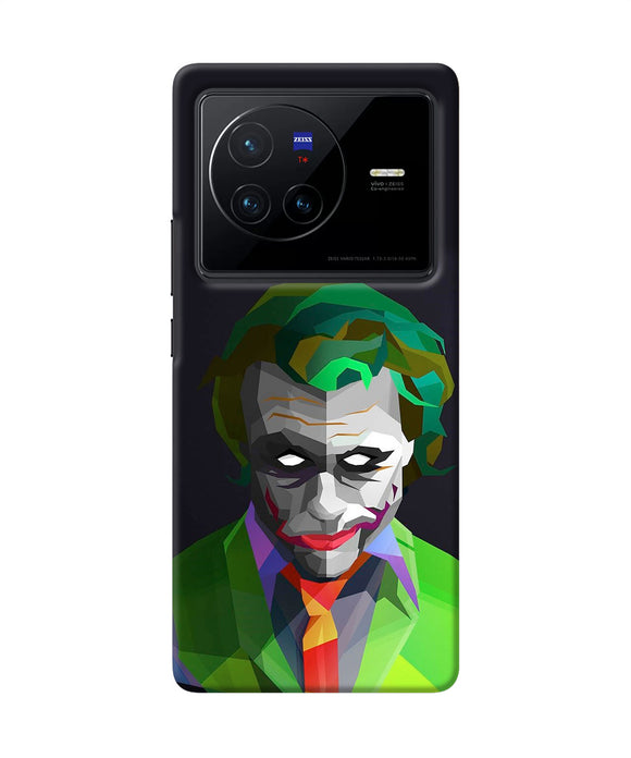 Abstract dark knight joker Vivo X80 Back Cover