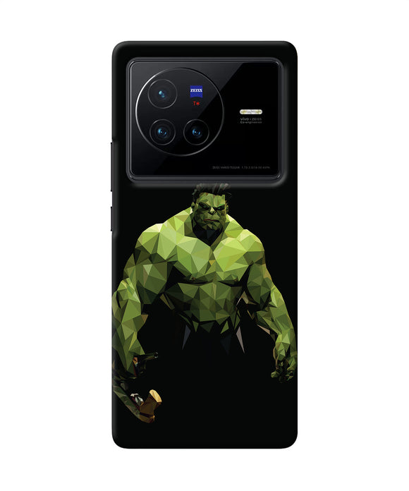 Abstract hulk buster Vivo X80 Back Cover