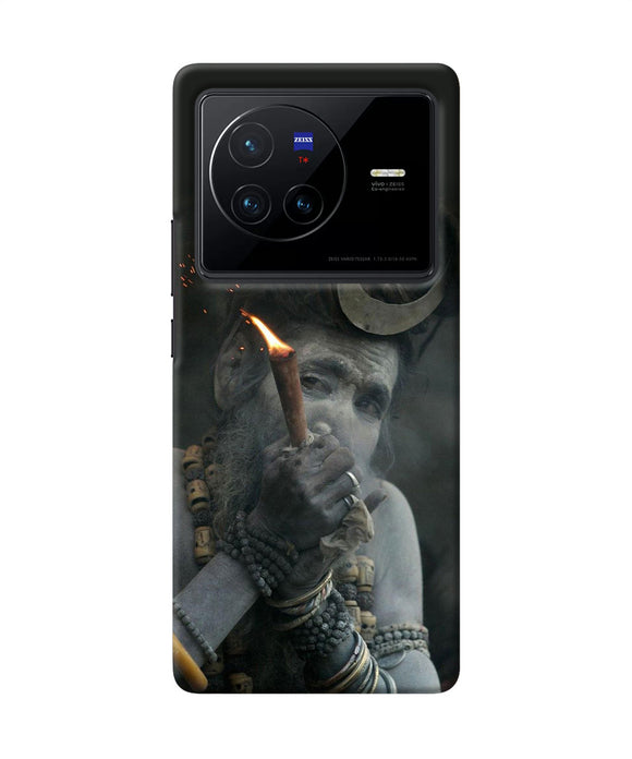 Aghori chillum Vivo X80 Back Cover