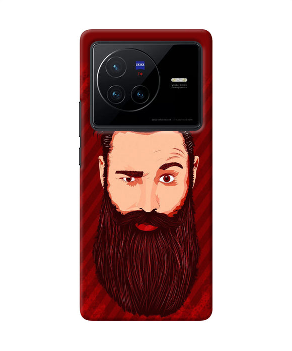 Beardo character Vivo X80 Back Cover