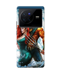 Aquaman couple water Vivo X80 Back Cover