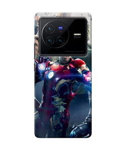 Avengers space poster Vivo X80 Back Cover