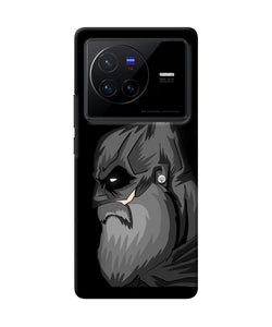 Batman with beard Vivo X80 Back Cover