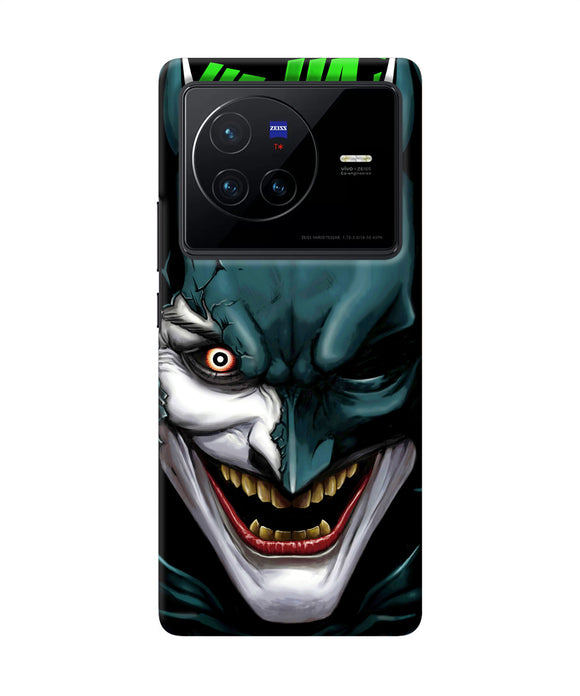 Batman joker smile Vivo X80 Back Cover