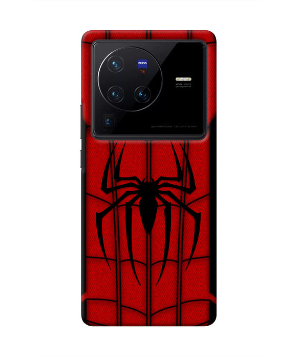 Spiderman Costume Vivo X80 Pro Real 4D Back Cover