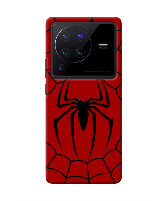 Spiderman Web Vivo X80 Pro Real 4D Back Cover