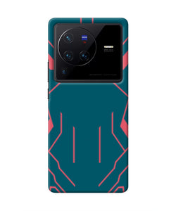 Superman Techno Vivo X80 Pro Real 4D Back Cover