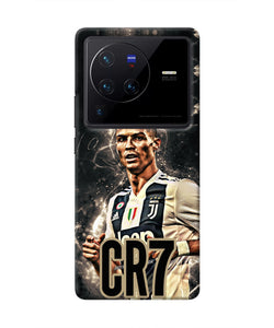 CR7 Dark Vivo X80 Pro Real 4D Back Cover