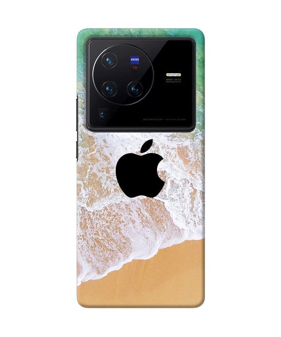 Apple Ocean Vivo X80 Pro Real 4D Back Cover