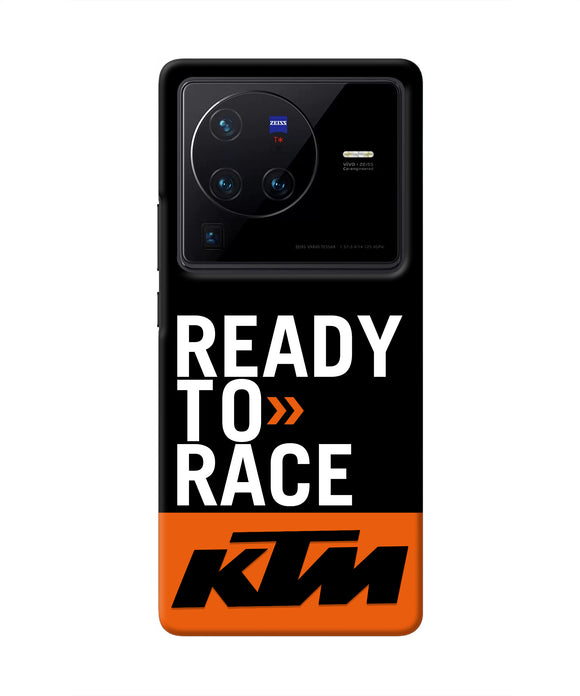 KTM Ready To Race Vivo X80 Pro Real 4D Back Cover