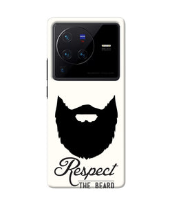 Respect the Beard Vivo X80 Pro Real 4D Back Cover