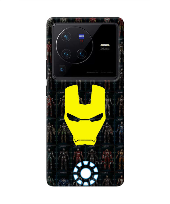 Iron Man Suit Vivo X80 Pro Real 4D Back Cover