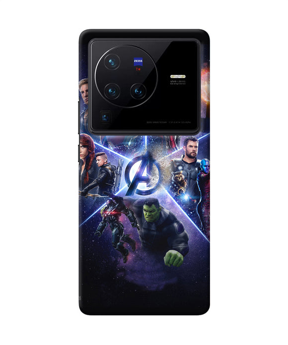 Avengers super hero poster Vivo X80 Pro Back Cover