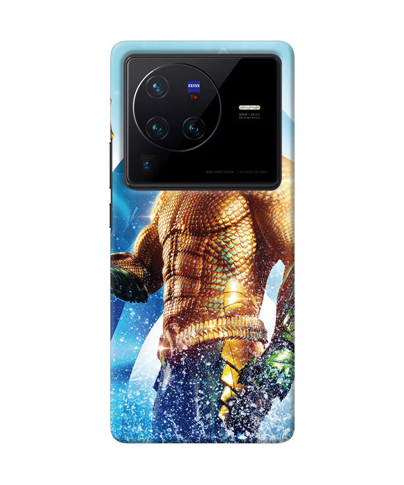 Aquaman water poster Vivo X80 Pro Back Cover